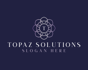 Floral Elegant Bloom logo design