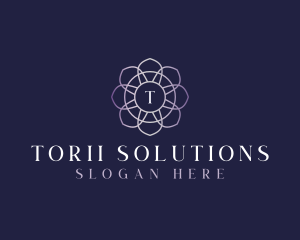 Floral Elegant Bloom logo design