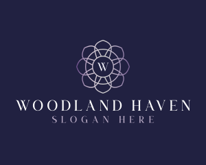 Floral Elegant Bloom logo design