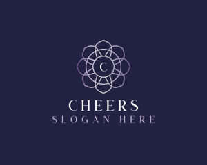 Esthetician - Floral Elegant Bloom logo design