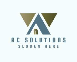 Housing Real Estate Property logo design