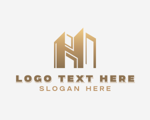 Contractor - Tower Building Construction logo design