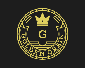 Golden Crown Royalty logo design