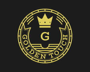 Golden Crown Royalty logo design