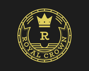 Golden Crown Royalty logo design