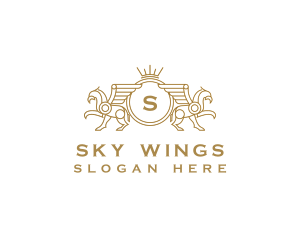 Griffin Luxury Wing logo design