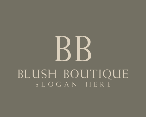 Luxury Fashion Boutique logo design