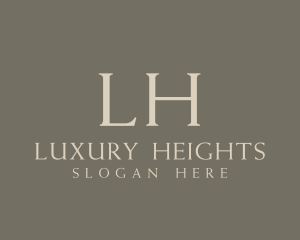 Luxury Fashion Boutique logo design