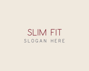 Slim Minimalist Professional logo design