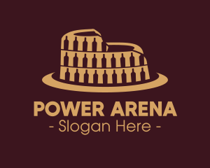 Arena - Brown Winery Colosseum logo design