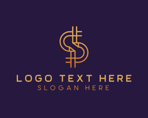 Digital Currency - Blockchain Crypto Letter S logo design