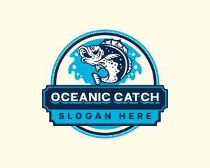 Fish - Fish Salmon Fishing logo design