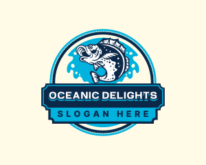 Fish - Fish Salmon Fishing logo design