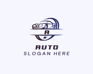 Automobile Car Racing Logo