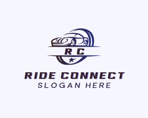 Rideshare - Automobile Car Racing logo design