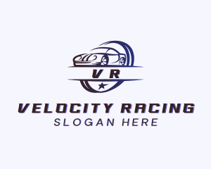 Automobile Car Racing logo design