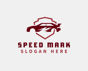 Red Car Motorsport logo design