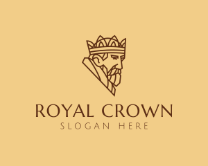 Monarch - Royal Monarch King logo design