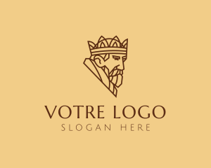 Luxe - Royal Monarch King logo design