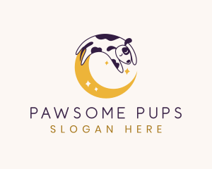 Sleeping Dog Moon logo design