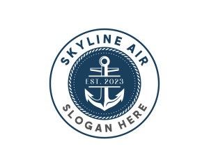 Cruise - Nautical Ship Anchor logo design