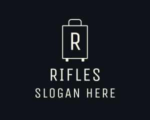 Suitcase Luggage Bag Logo