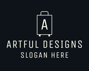 Suitcase Luggage Bag logo design