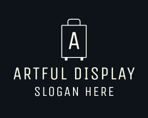 Suitcase Luggage Bag logo design