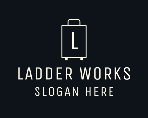 Suitcase Luggage Bag logo design