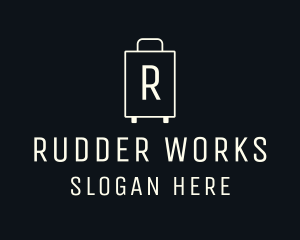 Suitcase Luggage Bag logo design