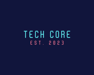 Tech Web Developer logo design