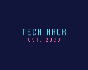 Tech Web Developer logo design