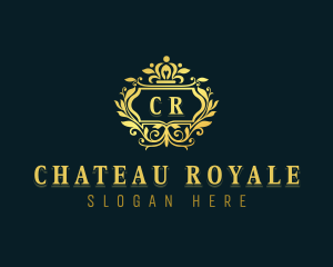 Royal Wedding Monarchy logo design