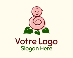 Leaf Baby Nursery Logo