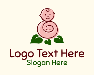 Leaf Baby Nursery Logo