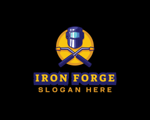 Forge - Welding Mask Tool logo design