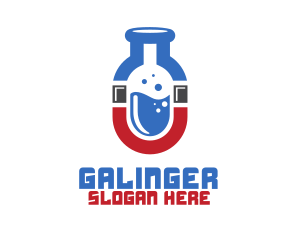 Magnet Lab Flask Logo