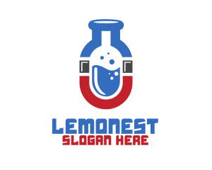 Magnet Lab Flask Logo