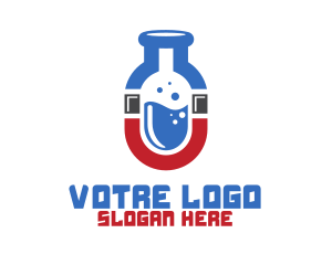 Magnet Lab Flask Logo