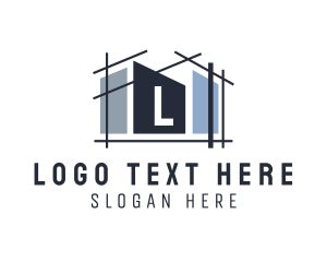 Architecture - Housing Architecture Lettermark logo design