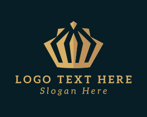 Glam - Luxury Gold Crown logo design