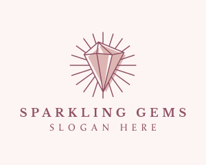 Luxury Diamond Gem logo design