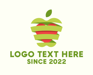 Apple - Healthy Apple Fruit logo design