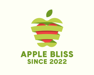 Healthy Apple Fruit  logo design