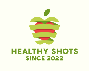 Healthy Apple Fruit  logo design