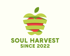 Healthy Apple Fruit  logo design