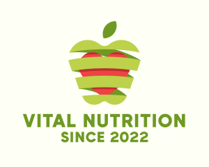 Healthy Apple Fruit  logo design