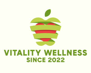 Healthy Apple Fruit  logo design