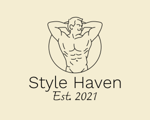 Body - Masculine Male Body logo design