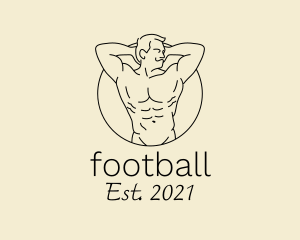 Sexy - Masculine Male Body logo design